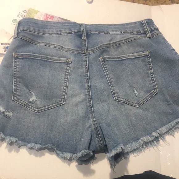 Rewash super high wedge button fly shorts - Picture 10 of 13